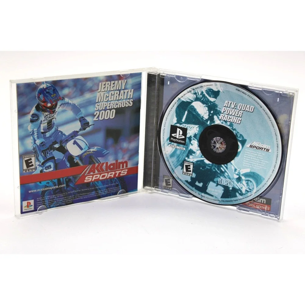 PS1‎ ATV Quad Power Racing - PlayStation One PSX 2000 Complete w/Reg Card